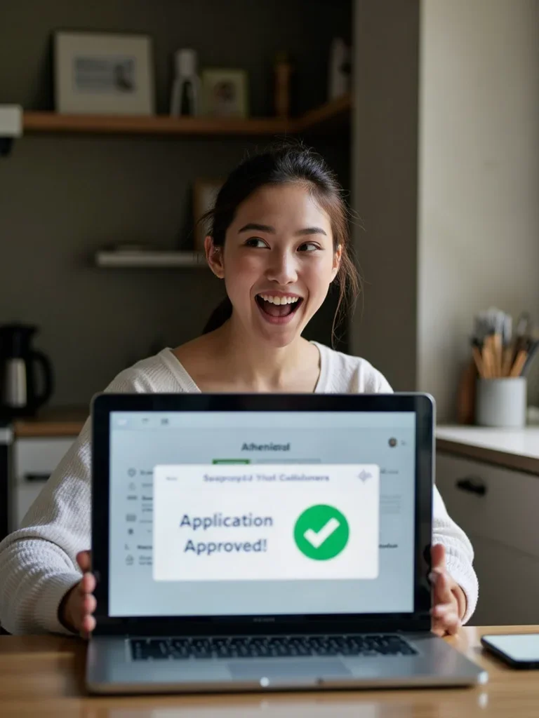 Instant loan approval decision process